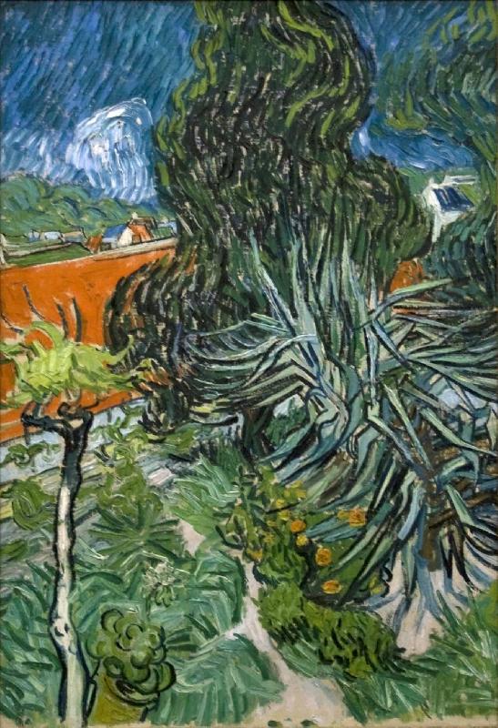 Vincent Van Gogh Doctor Gachets Garden in Auvers oil painting image